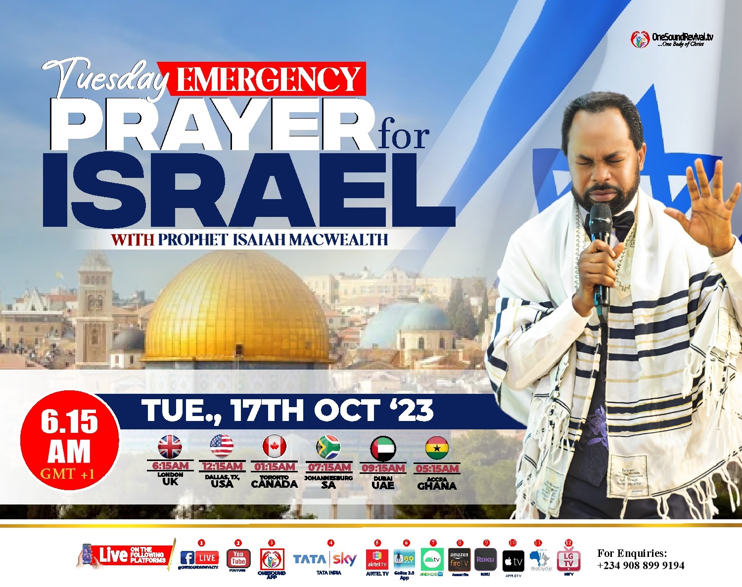 PRAYER FOR ISREAL